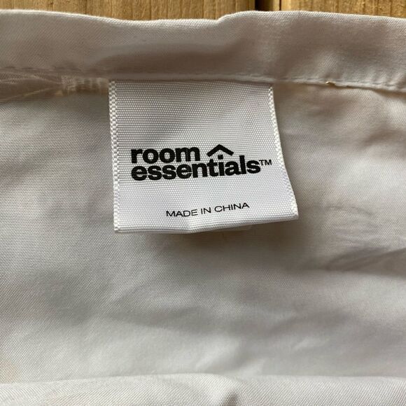 Room Essentials Bed Flat Top Sheet - Picture 4 of 7